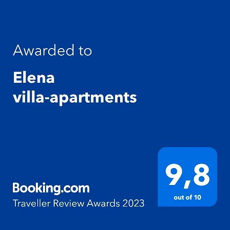 Elena Villa-apartments Διαμέρισμα *